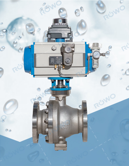 不鏽鋼固定球閥（fá）（氣動）